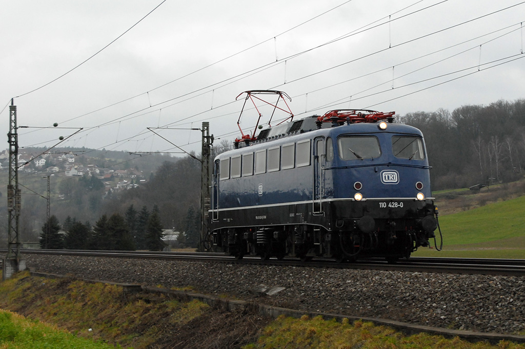 07.01.2018 Streckenabschnitt Uhingen 110 428-0