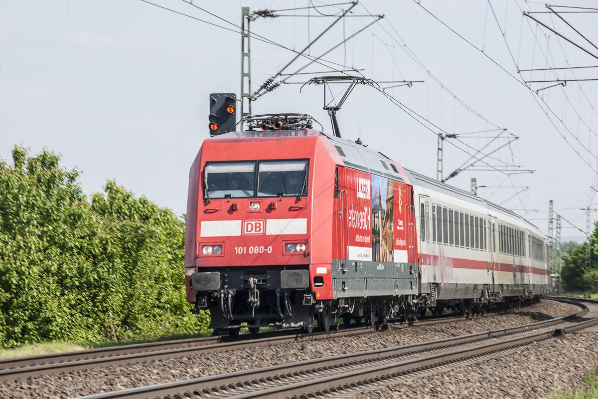 101 080 Werbelok Luzern in Weißenthurm am 04.05.2014