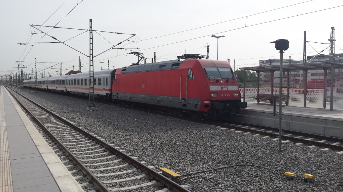 101 115-4 IC Leipzig Hautbahnhof 16.05.2015