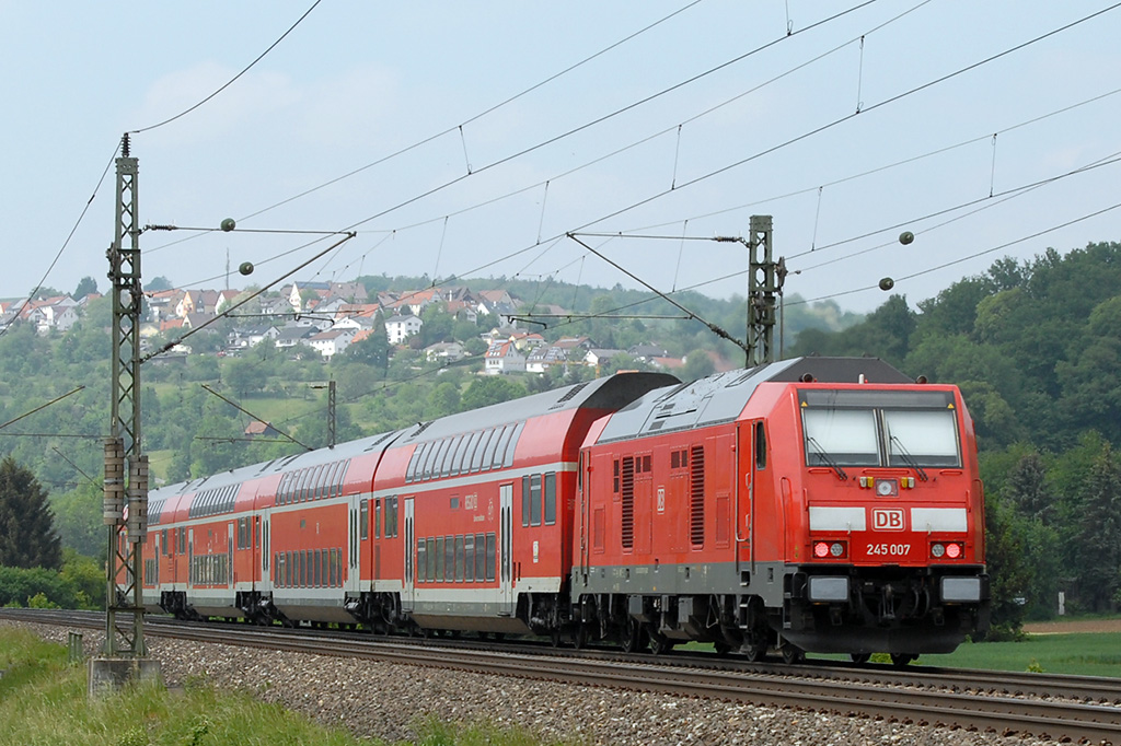 11.05.2018 Streckenabschnitt Uhingen 245 007-0