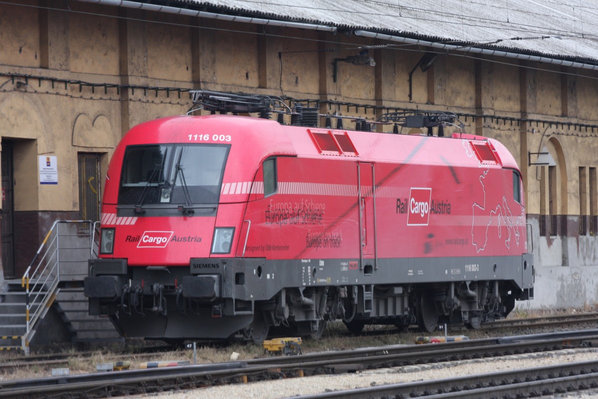 1116 003 Rail Cargo Austria Györ 17.10.2009