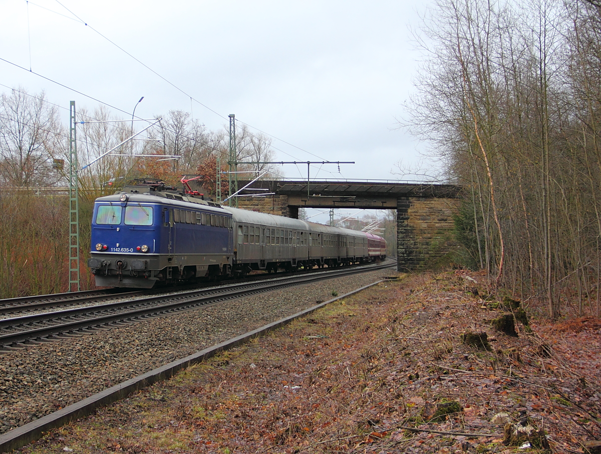 1142.635-0 Northrail in Michelau/ Oberfranken am 05.01.2013.