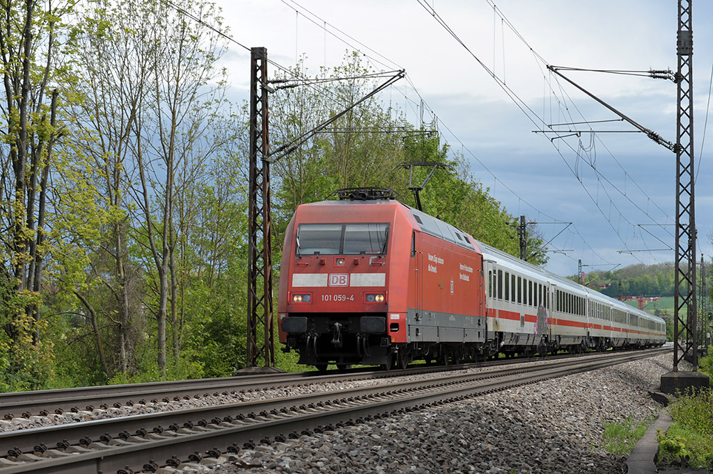 14.05.2017 Streckenabschnitt Uhingen 101 059-4