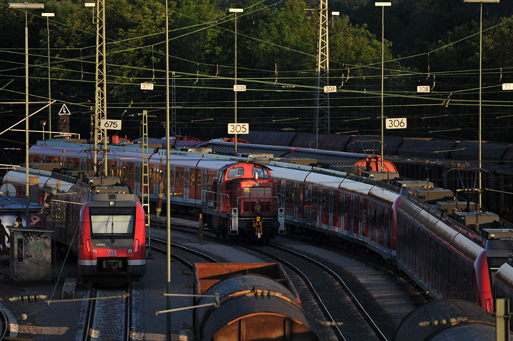 14.06.2017 Abstellgleise im südlichen Bahnhofsbereich in Plochingen