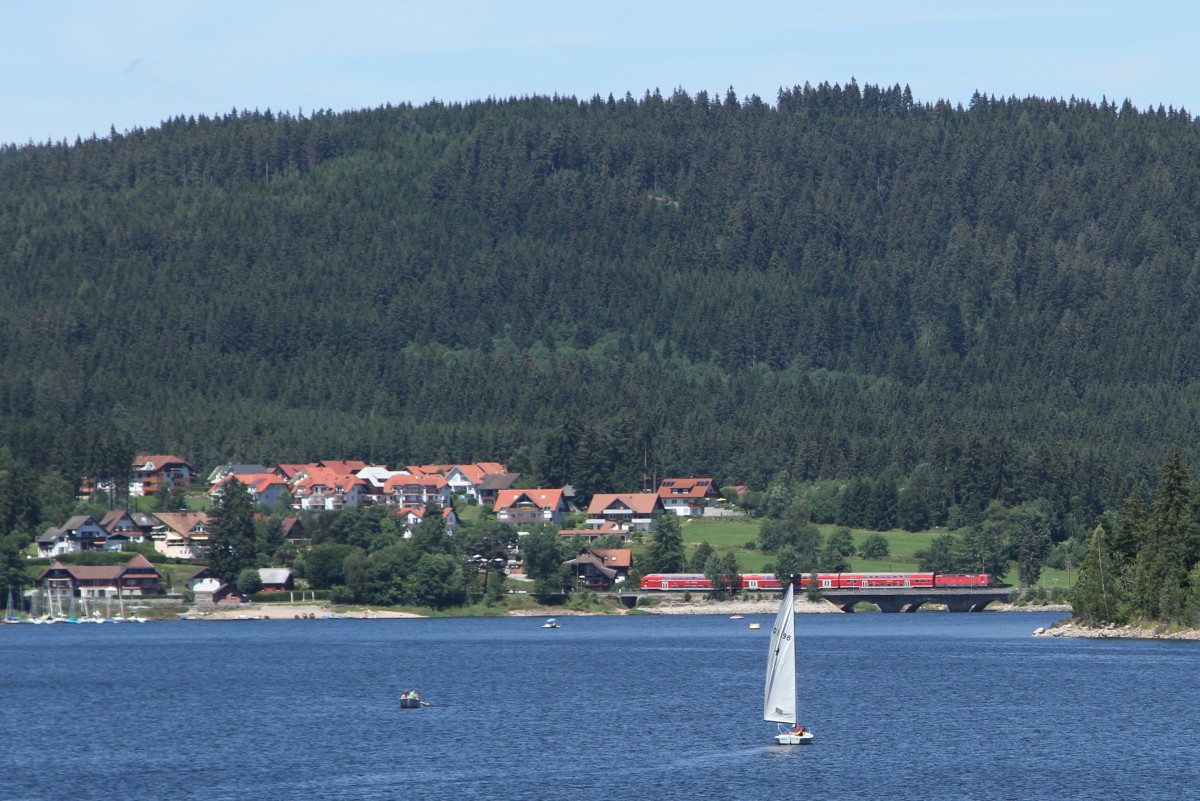 143 043 bei Schluchsee am 18.08.14.