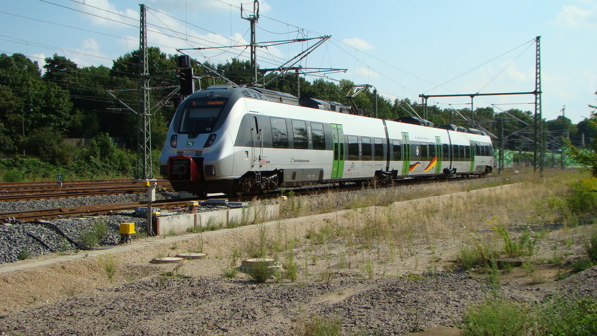 1442 608 Talent2 S-Bahn Mitteldeutschland Leipzig Stötteritz 31.07.2014
