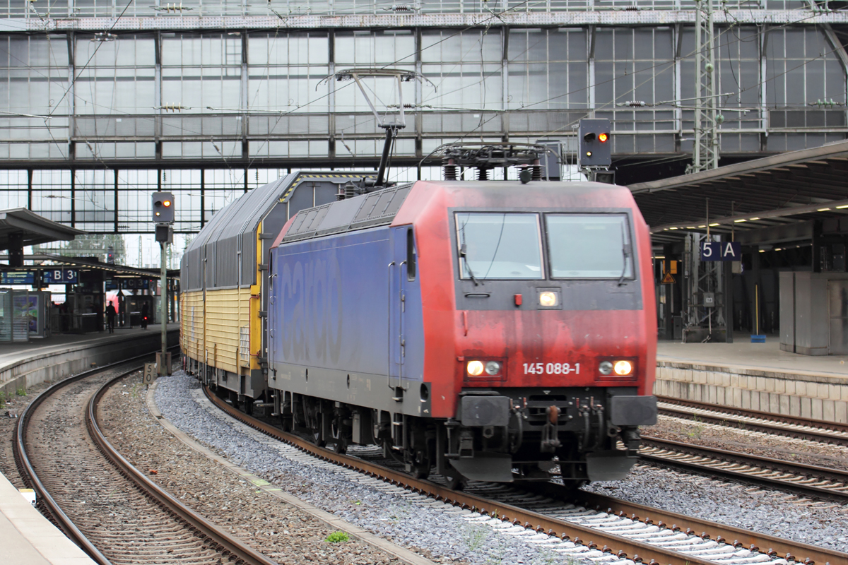 145 088-1 durchfährt den Bremer Hbf. 24.5.2016