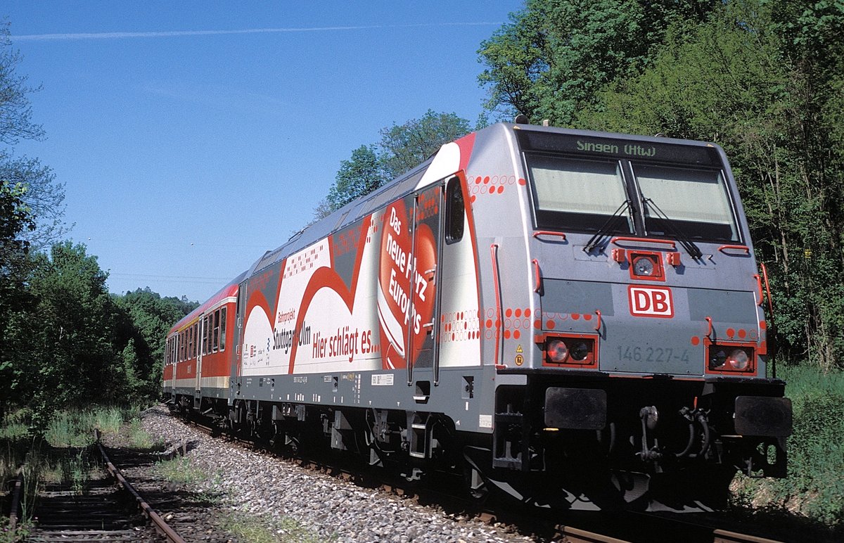 146 227  Niedernau  24.05.10  ( Umleiter )