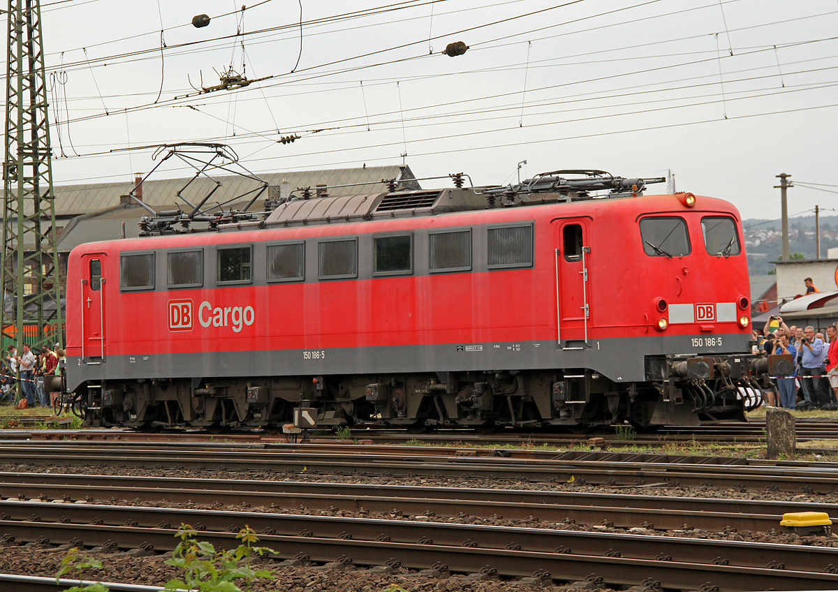 150 186 in Koblenz Lützel am 17.06.2017