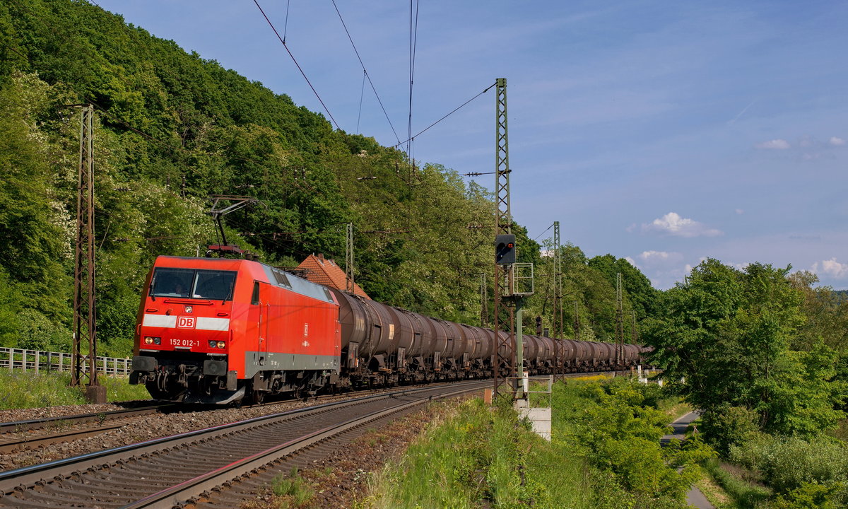 152 012-1 - Gemünden - 20.05.2014 - GC 61030, Ingolstadt ESSO - Speyer
