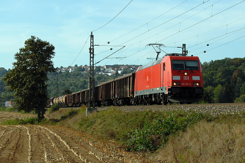 16.09.2018 Streckenabschnitt Uhingen 185 261-5