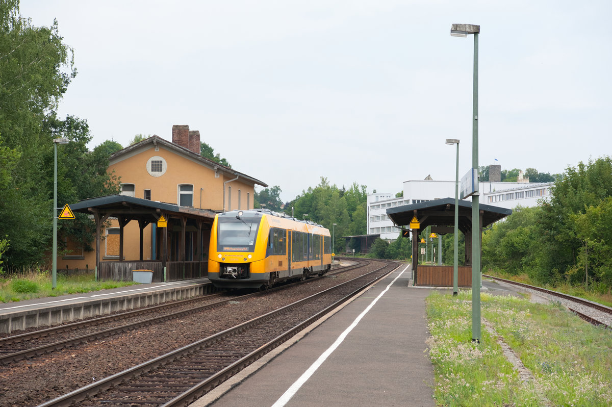 1648 205 als OPB 79731 von Marktredwitz nach Regensburg Hbf bei Windischeschenbach, 21.07.2018