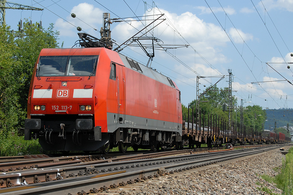 18.07.2017 Streckenabschnitt Süßen/Salach 152 113-7