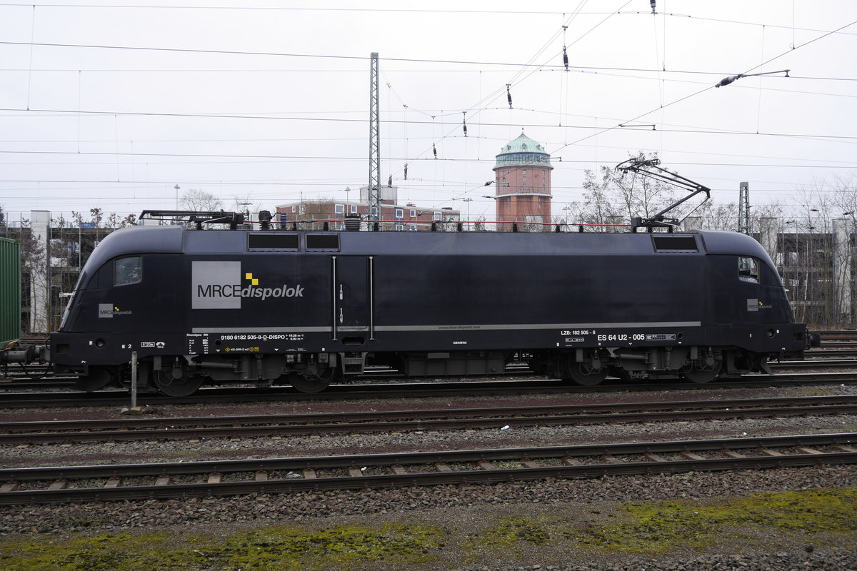 182 505 von MRCE in Nienburg/Weser, 18.2.17.