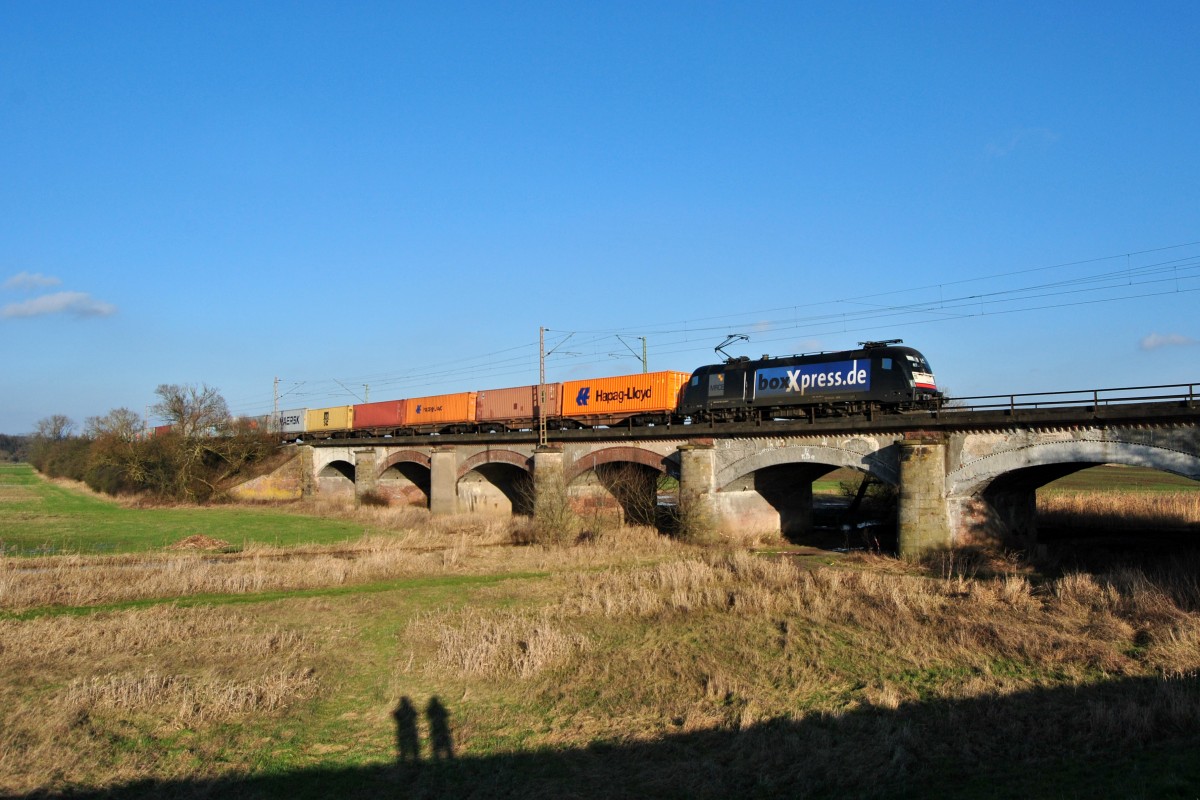182 508 fuhr am 17.01.2015 durch Wahnebergen in Richtung Dörverden.