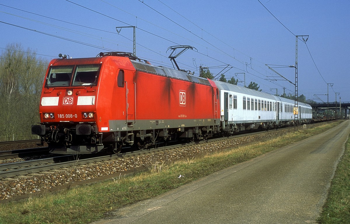 185 008  Graben - Neudorf  22.03.13