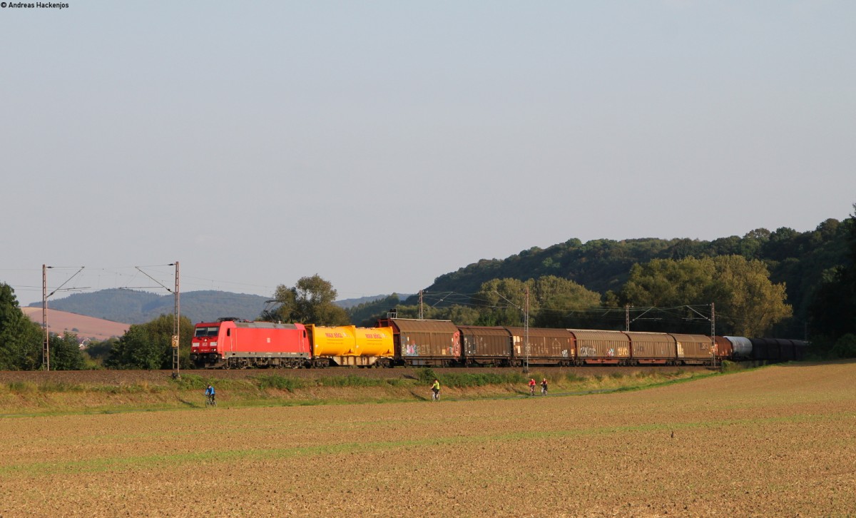 185 344-9 mit einem Mischer bei Wispenstein 3.9.14