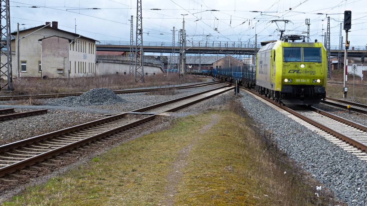 185 534-5 Nordhausen Bahnhof 18.03.2017