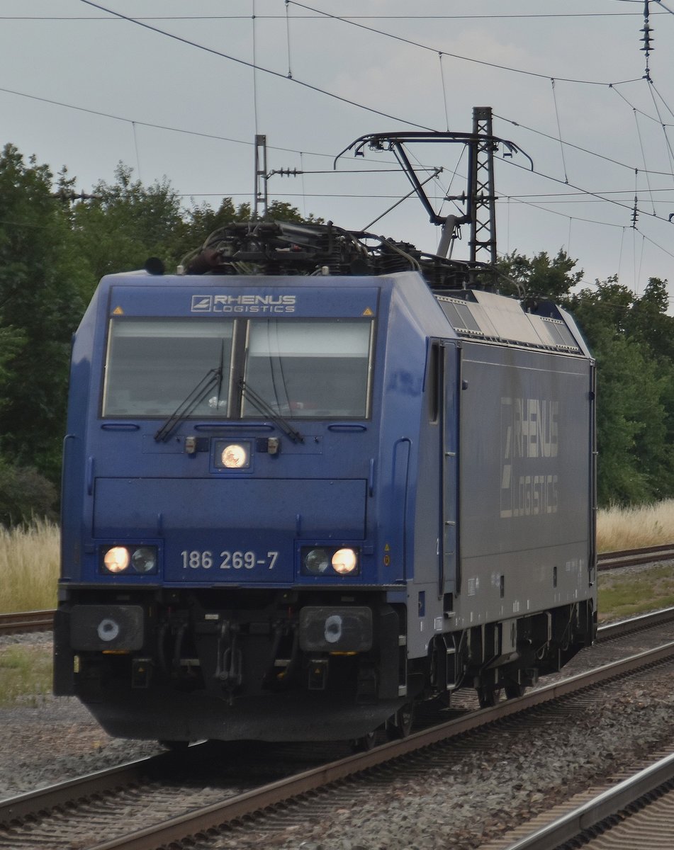 186 269-7 in Heddesheim/Hirschberg 24.6.2018