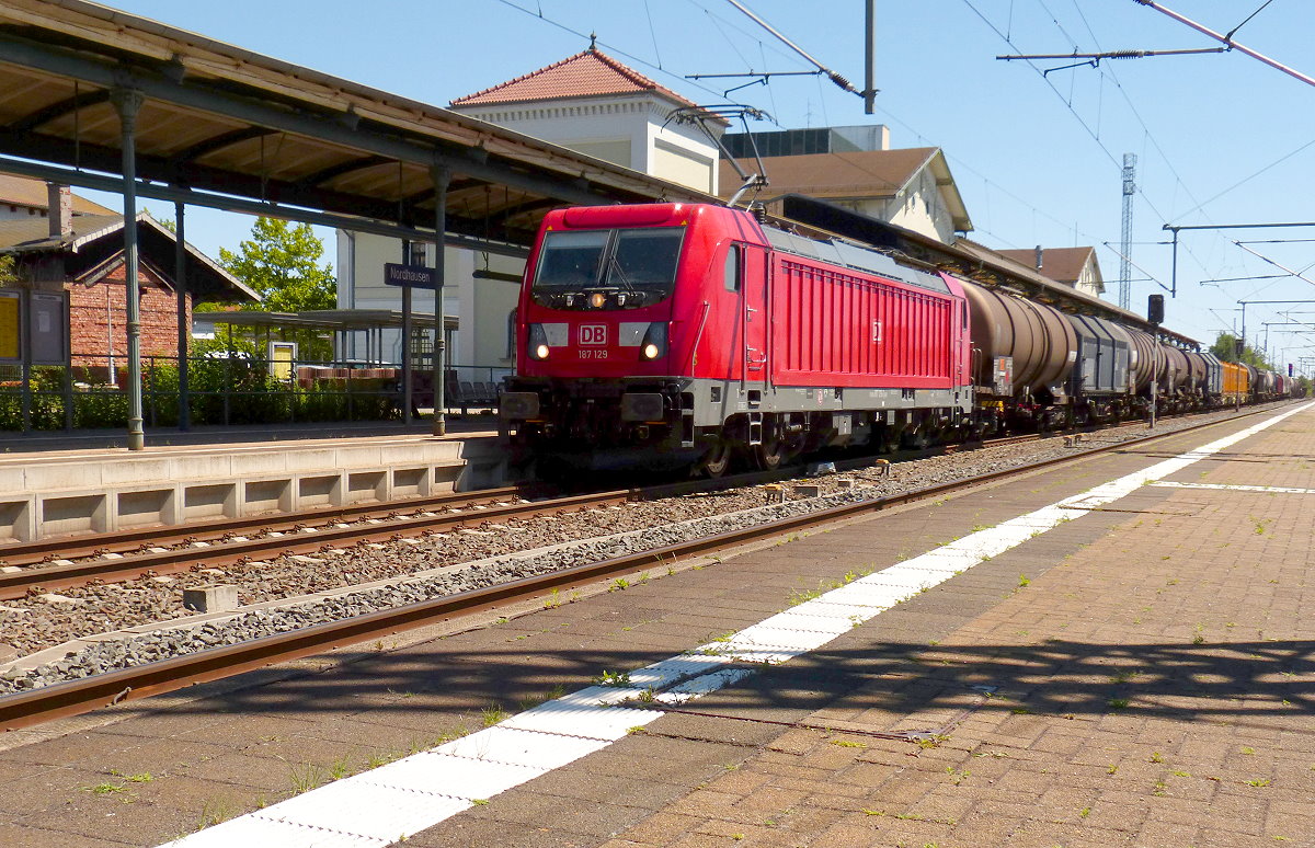 187 129 Bahnhof Nordhausen 010.07.2018