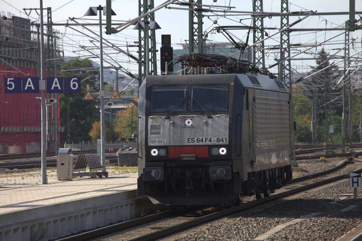 189 841 als Lz in Dresden Neustadt.21.09.2018 10:58 Uhr.