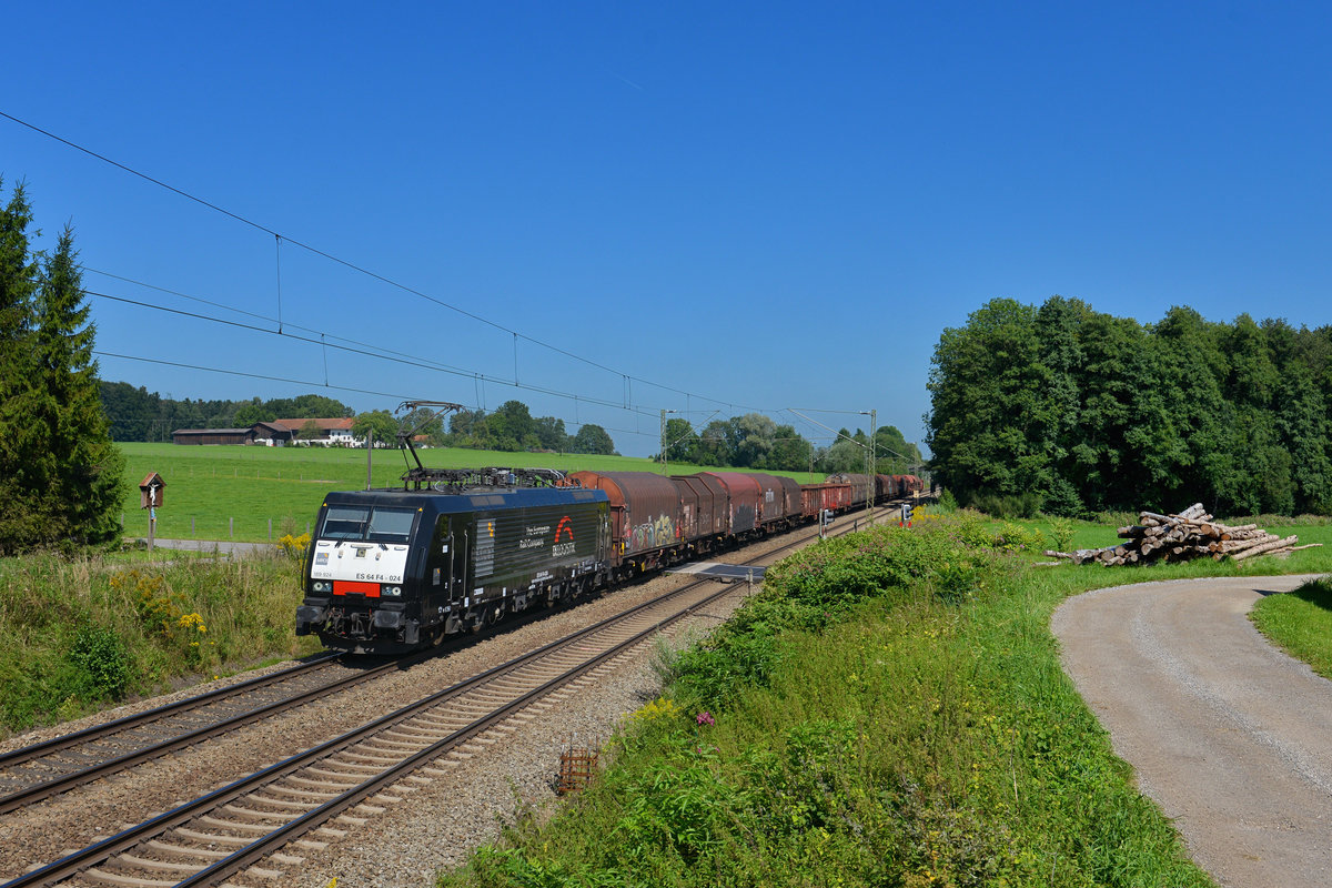 189 924 mit DGS 44131 am 29.08.2017 bei Vogl.