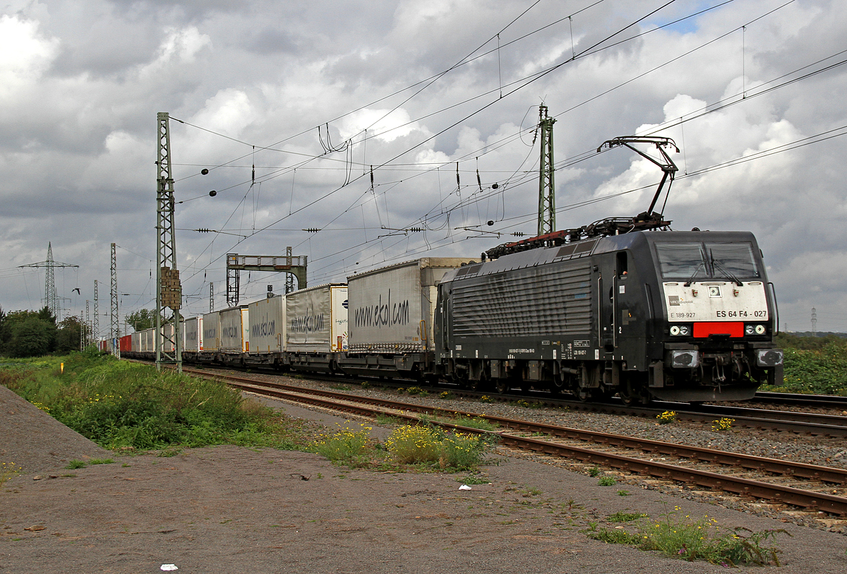 189 927  Lokomotion  in Brühl am 25.09.2015