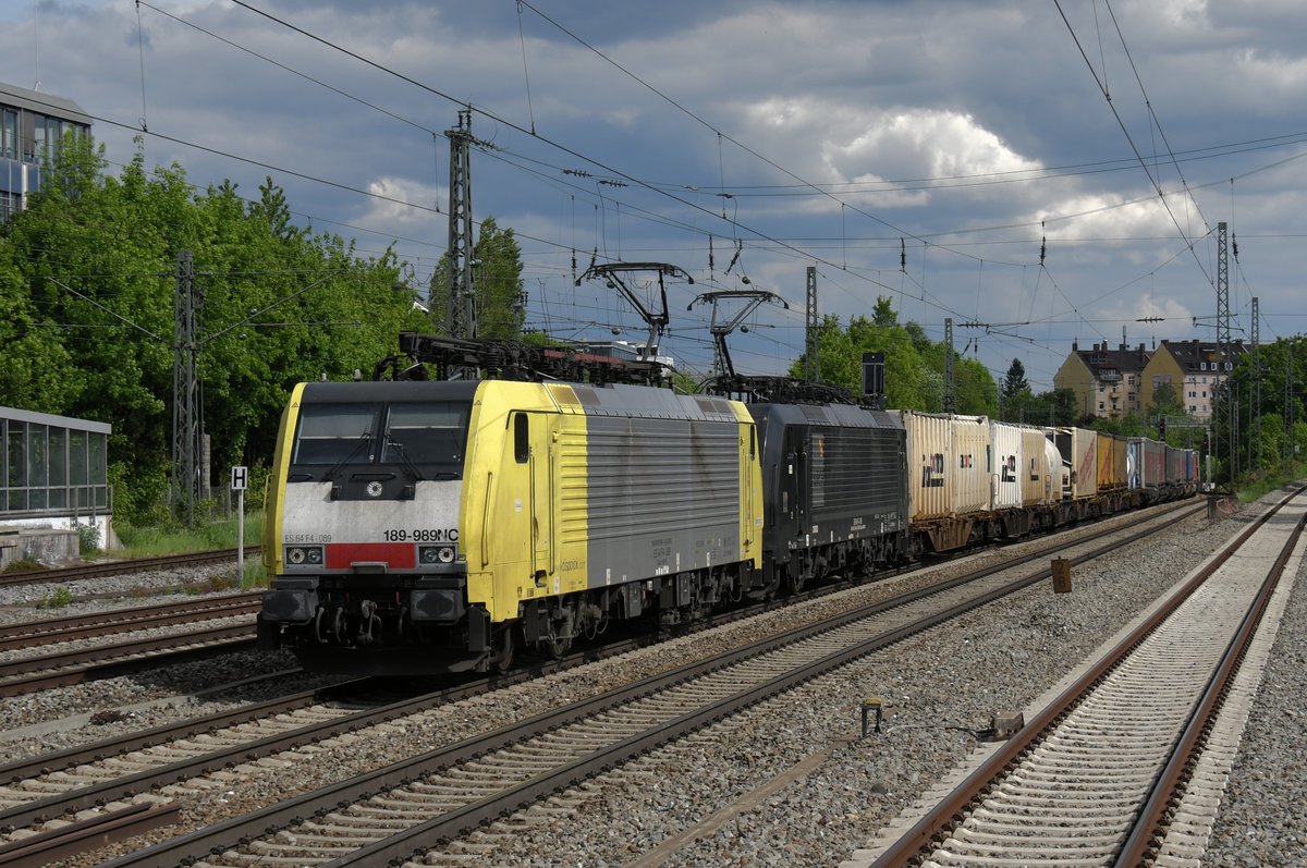 189 989 & 936 am 20.05.17 am Münchner Heimeranplatz