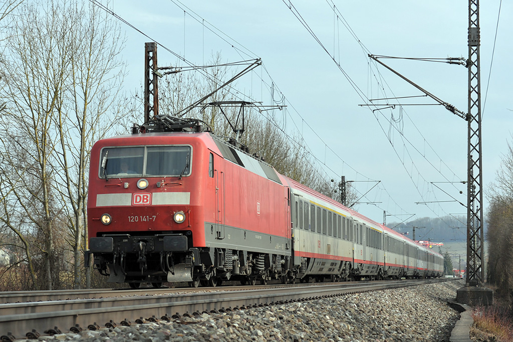 19.02.2017 Streckenabschnitt Uhingen 120 141-7