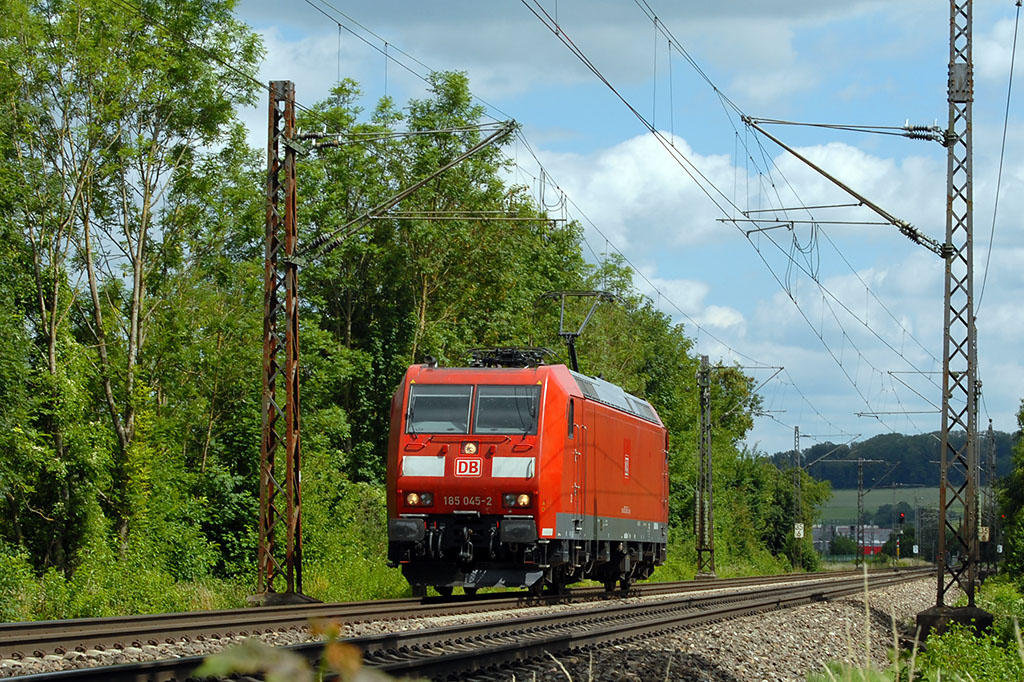 19.06.2018 Streckenabschnitt Uhingen 185 045-2