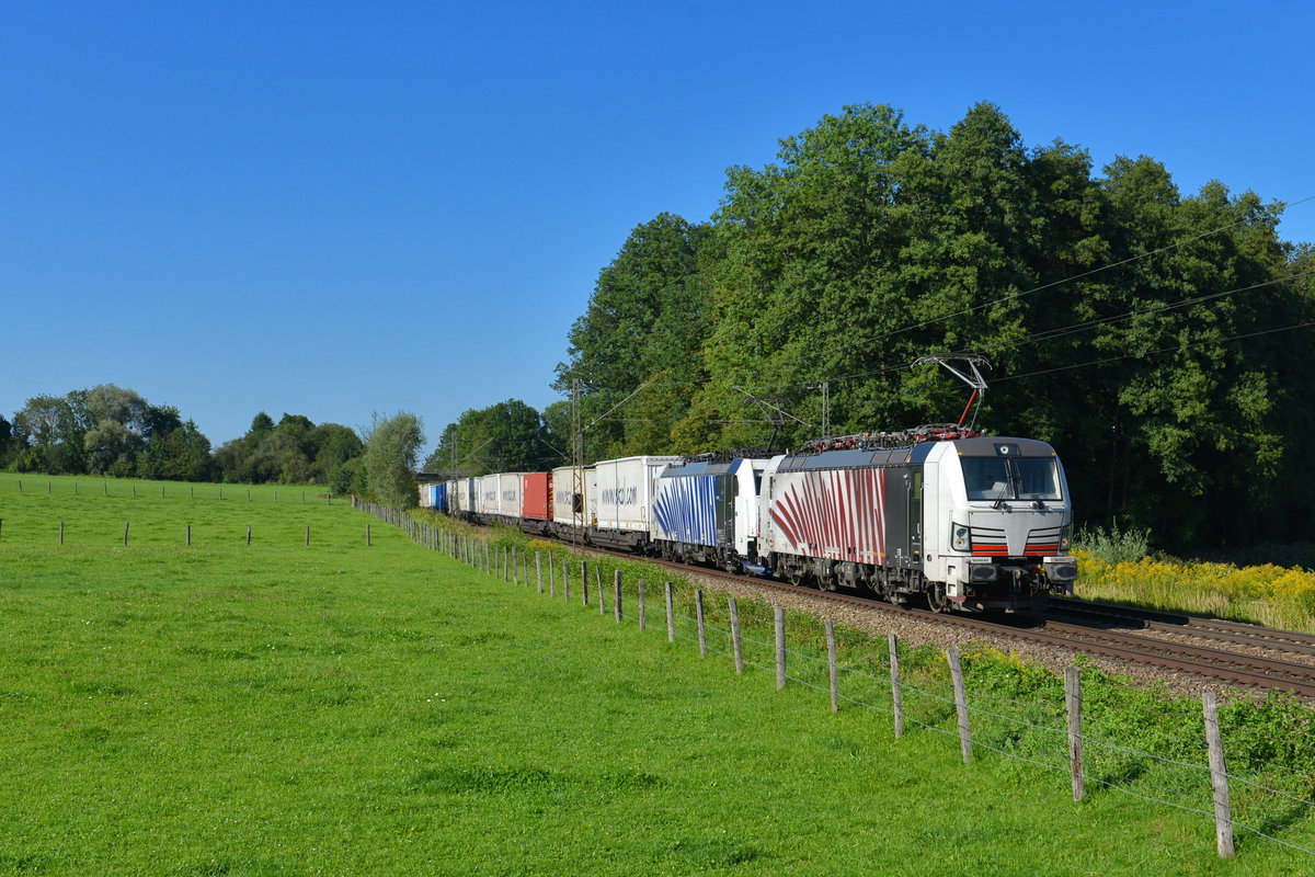 193 775 + 186 442 mit DGS 41857 am 29.08.2017 bei Vogl. 