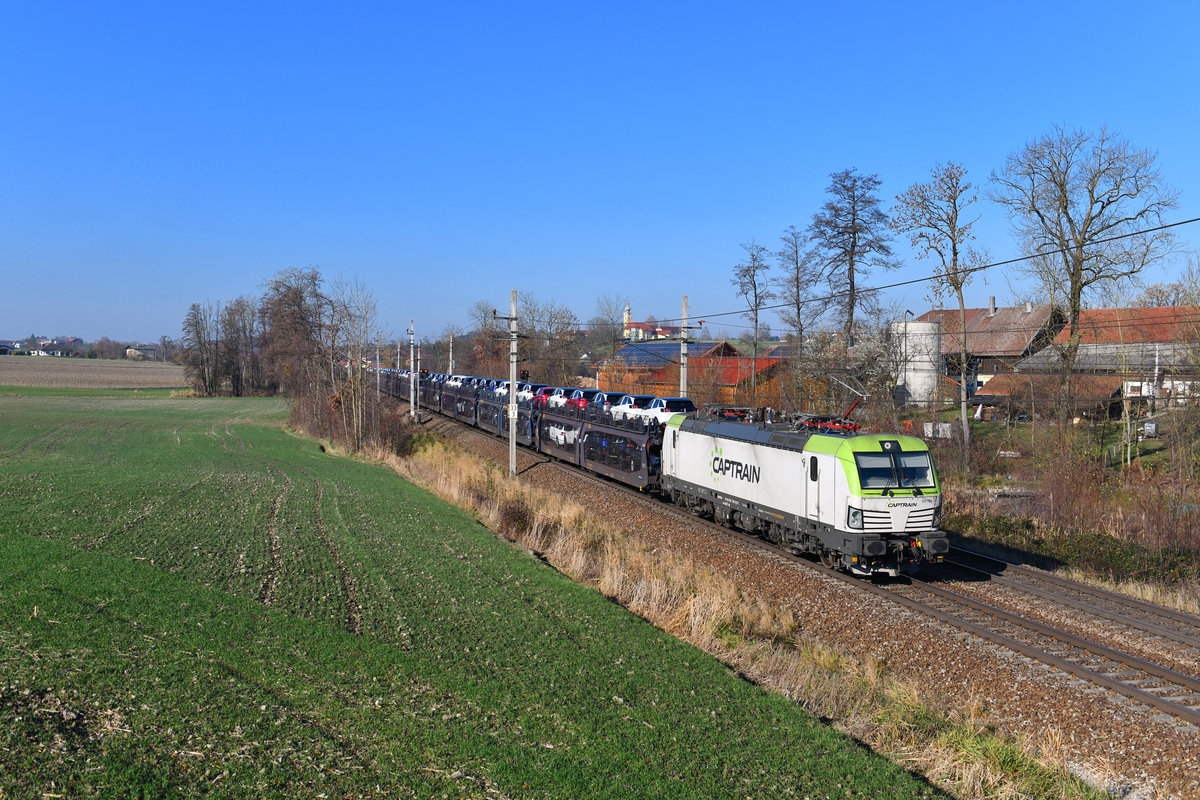 193 785 mit GAG 46431 am 17.11.2018 bei Kimpling. 