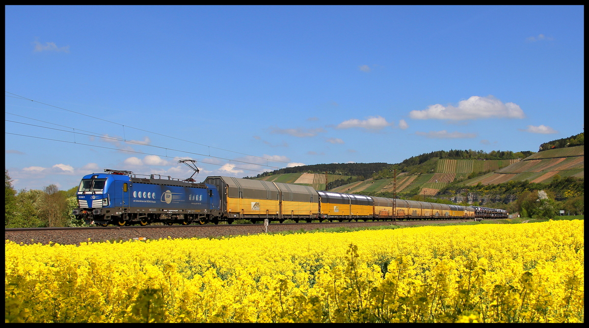 193 848 der EGP mit Altmann Zug am 05.05.2016 bei Himmelstadt