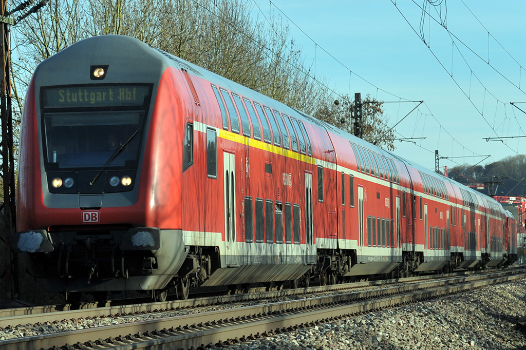 20.11.2016 RB nach Stuttgart,Streckenabschnitt Uhingen