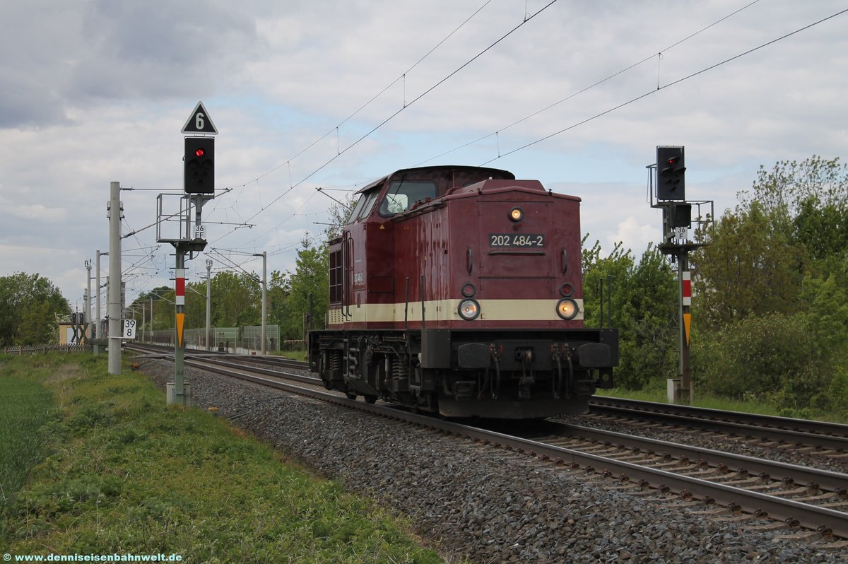 202 484-2 CLR als Tfzf bei Banteln am 16.05.2016