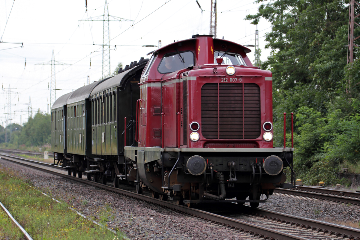 212 007-9 in Ratingen-Lintorf 29.8.2014
