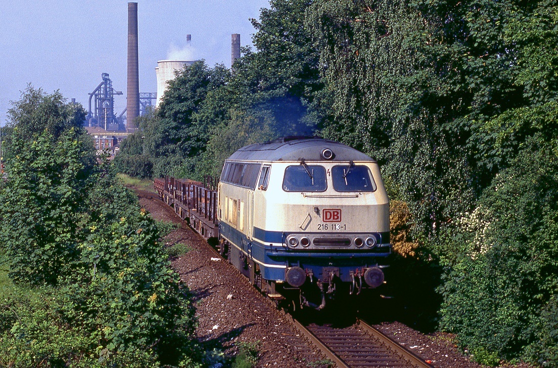 216 113, Duisburg Wanheim, Zug 60515, 08.06.1996.