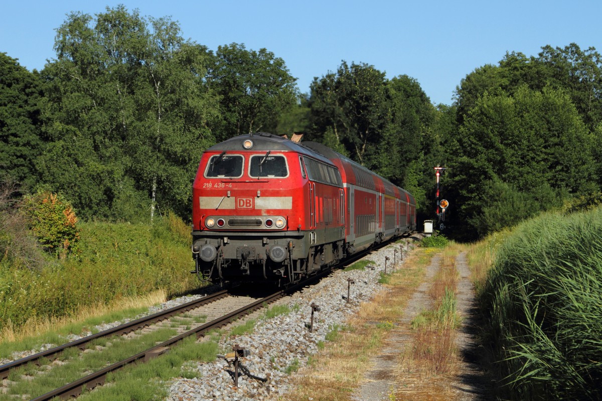 218 436 mit einem IRE in Enzisweiler am 21.07.15