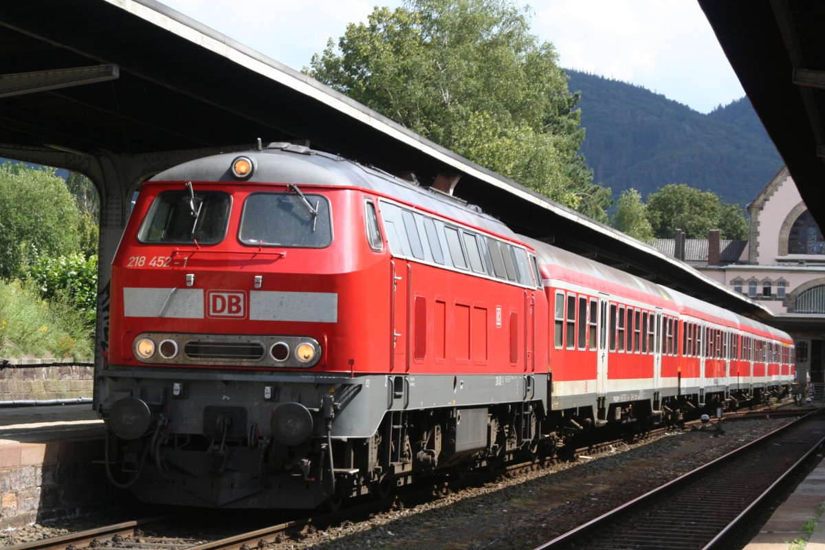 218 452-1 Bad Harzburg 27.07.2007