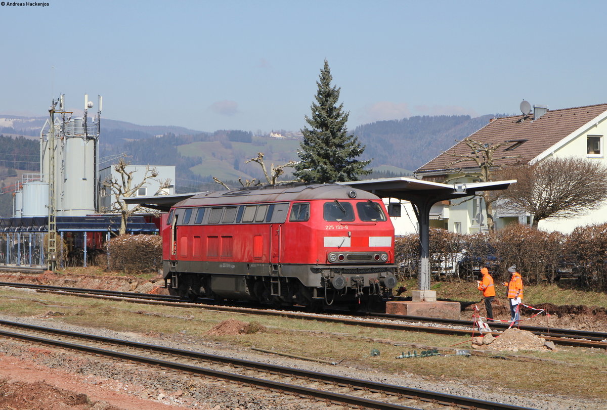 225 133-8 im Bahnhof Himmelreich 20.3.18