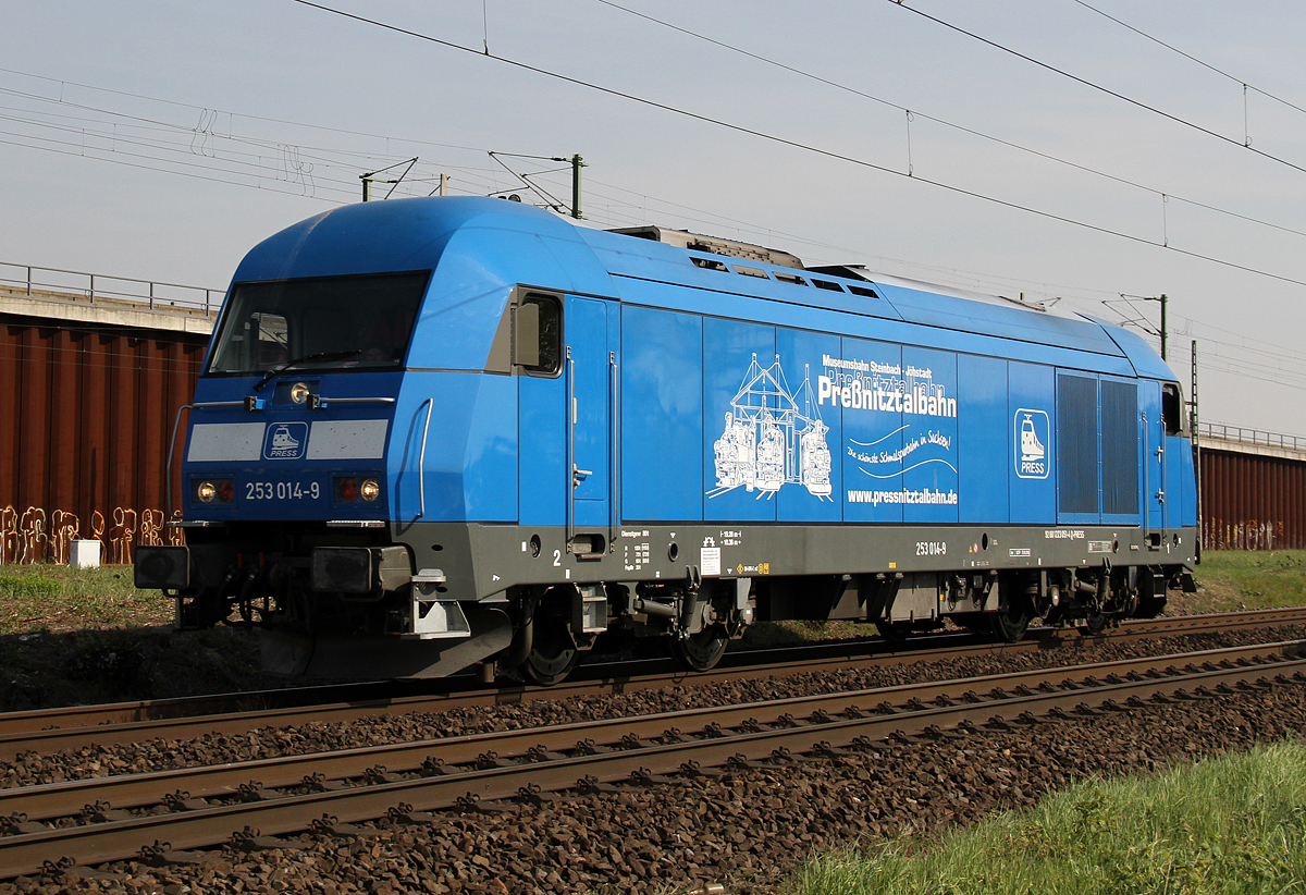 253 014 Lz bei Porz Wahn am 20.04.2017