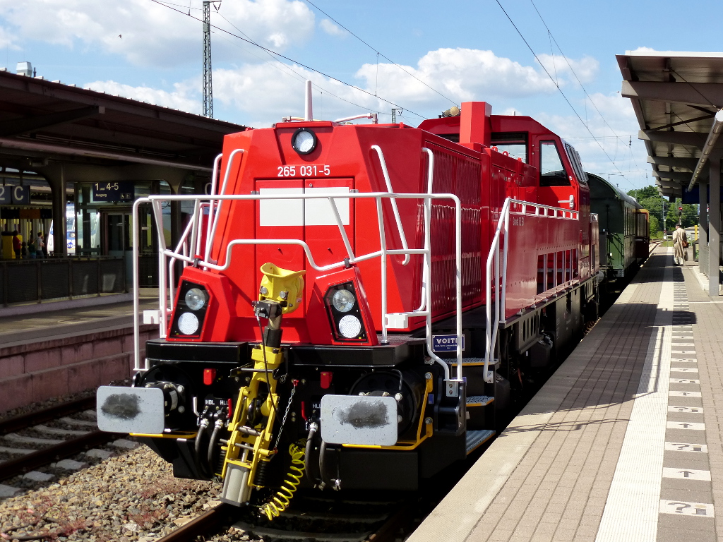 265 031-5 am Lüneburger Bf. 30.05.14