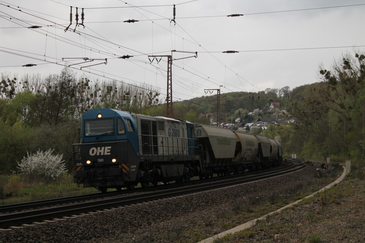 273 013-3 der OHE in Kreiensen am 08.04.2014