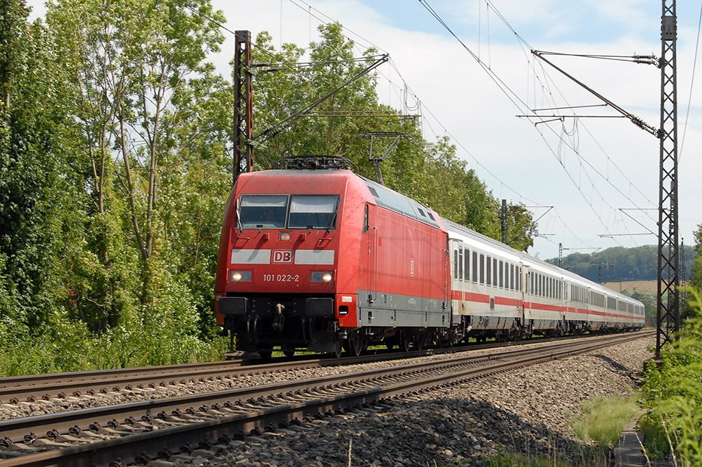 28.07.2018 Streckenabschnitt Uhingen 101 022-2