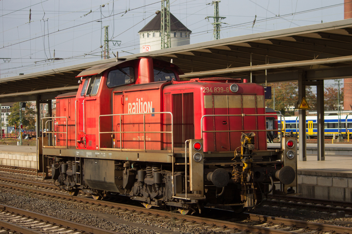 294 839-6 durchfahrt Bremen Hbf. 17.10.2018