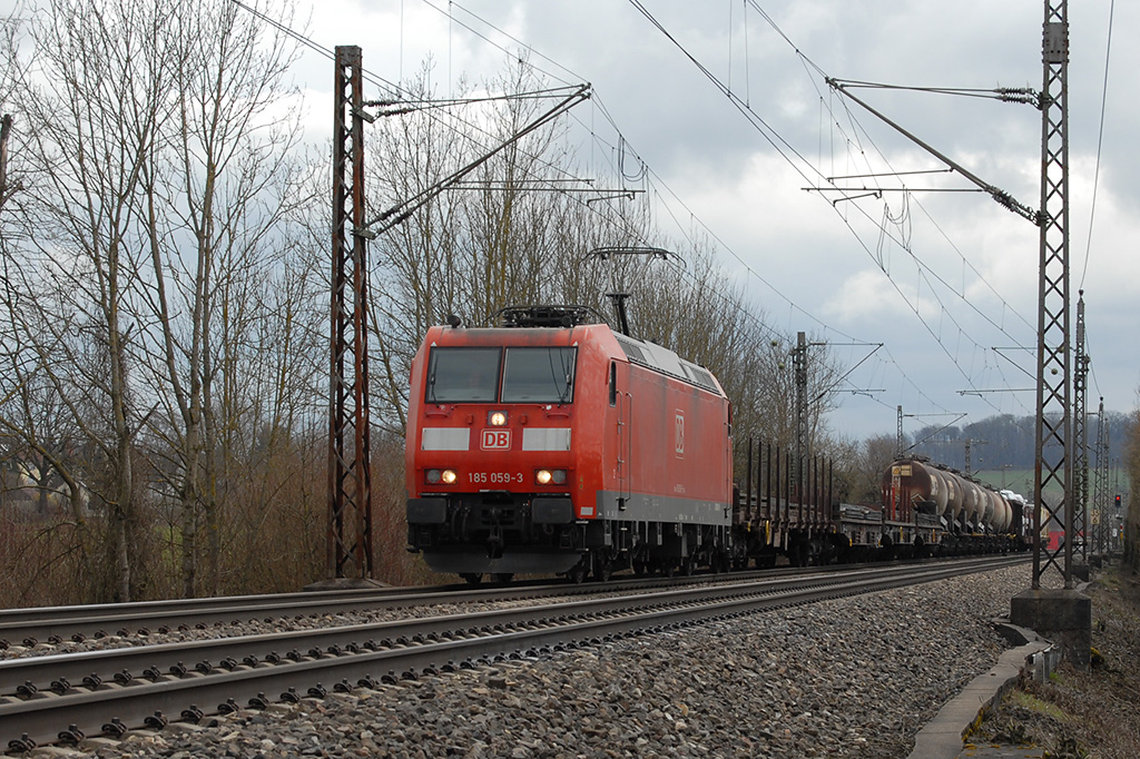 31.03.2018 Streckenabschnitt Uhingen 185 059-3