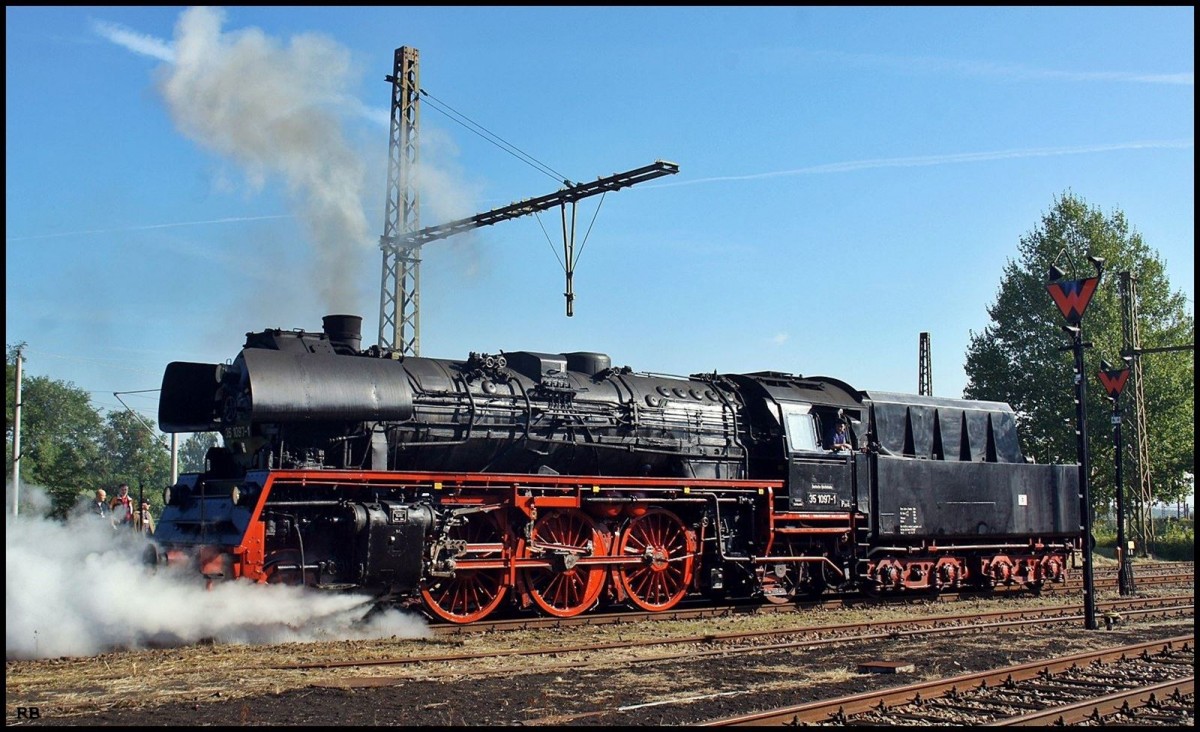 35 1097 in Chemnitz-Hilbersdorf. Aufgenommen am 14.09.2013.