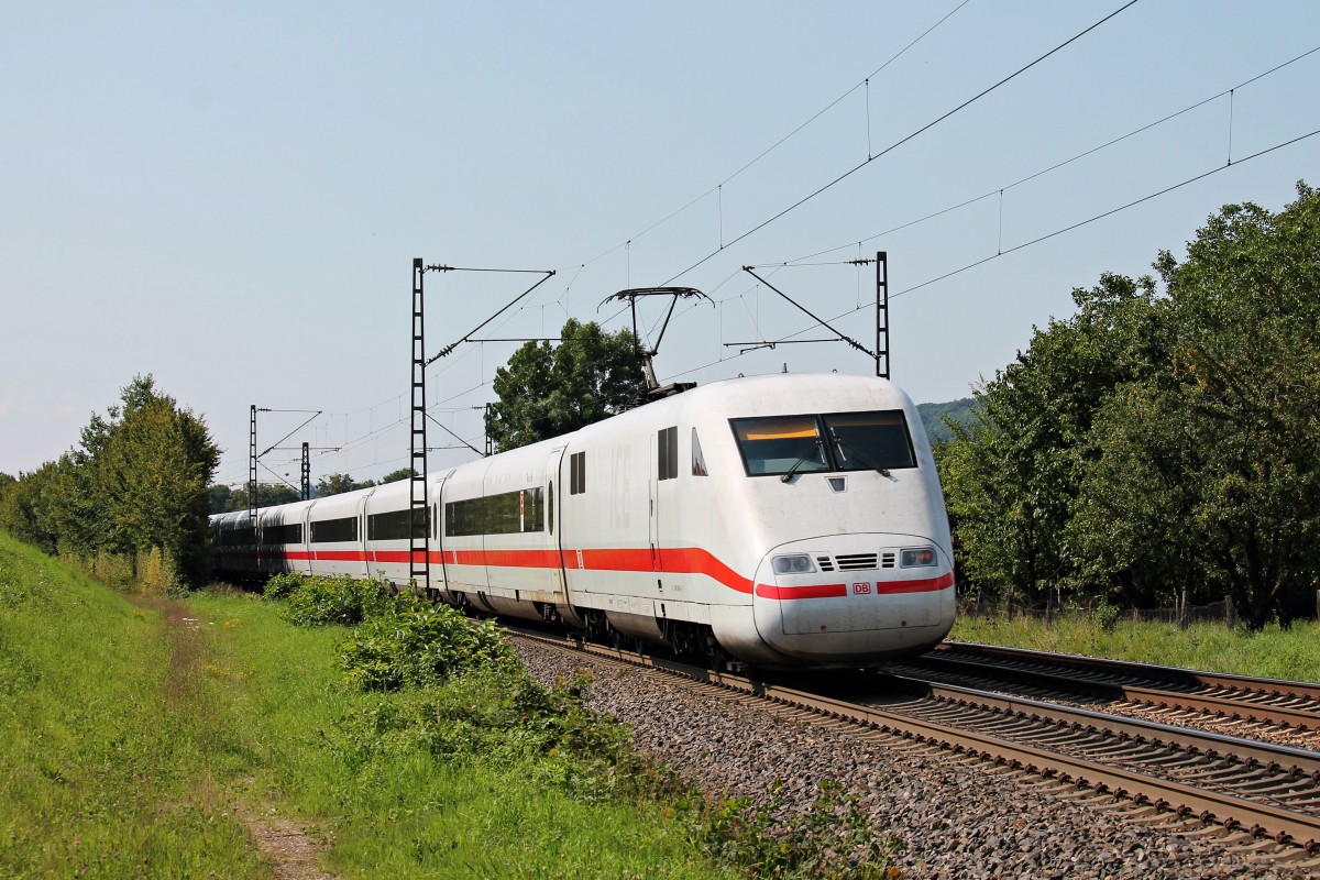 401 084-9  Bruchsal  bei Kollmarsreute am 01.08.2014 in Richtung Freiburg.