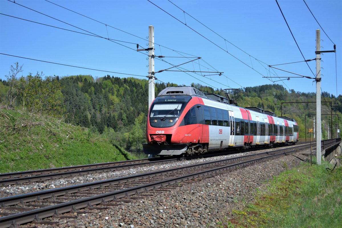 4024 als S1 vor Villach-Seebach.