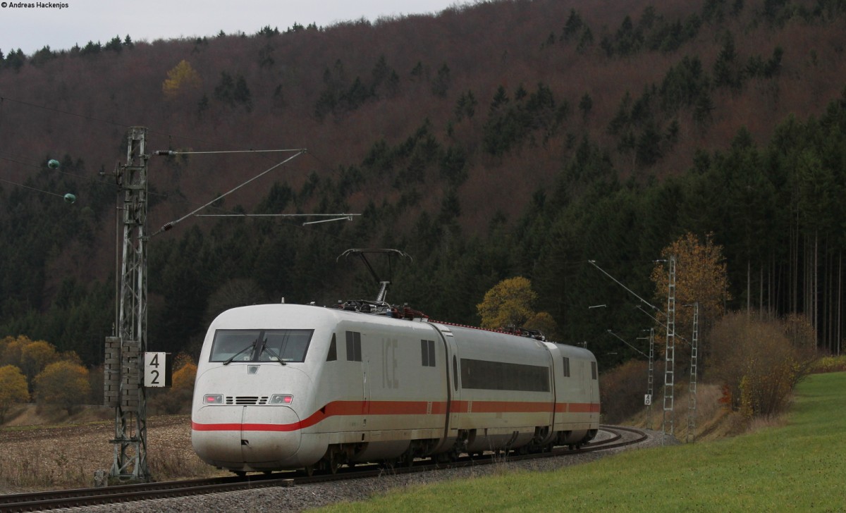 410 101-0 und 102-8 als LPFT-A 91736 (Schaffhausen-München-Moosach) bei Möhringen 8.11.13